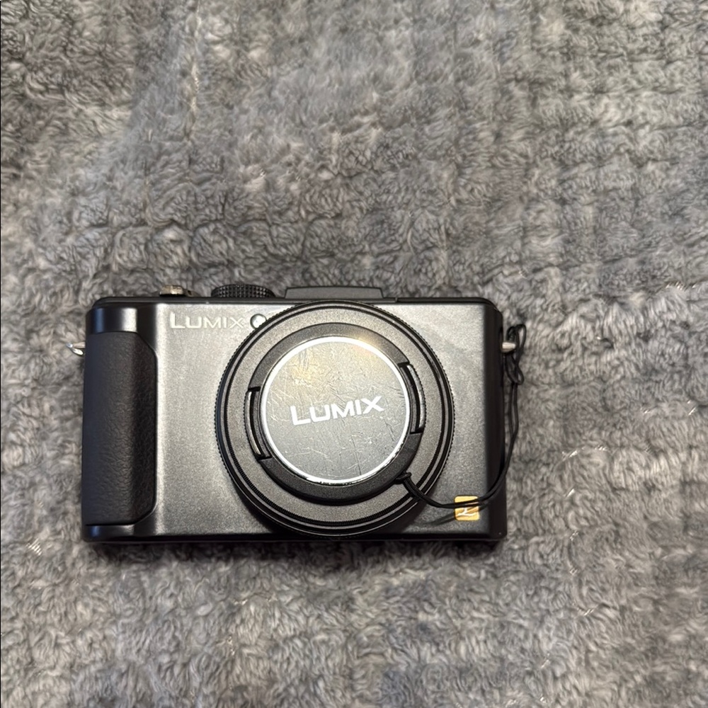 Panasonic Lumix Black Digital Camera with Sleek Design and Portability